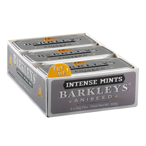 Vista 25 de Barkleys Mentas de aliento de anís – Fuerte sabor a anís dulce de menta fresca para fiesta, después de la cena, boda, uso diario – mentas veganas