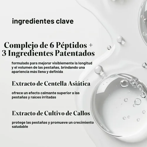 Vista 4 de Essential Lash Benefits-Sérum para el crecimiento de pestañas, fórmula avanzada para mejorar las pestañas más largas, más completas y gruesas, 0.24
