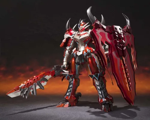 Vista 2 de Figura de acción Bandai Tamashii Nations la Monster Hunter Chogokin Liolaeos «Monster Hunter»