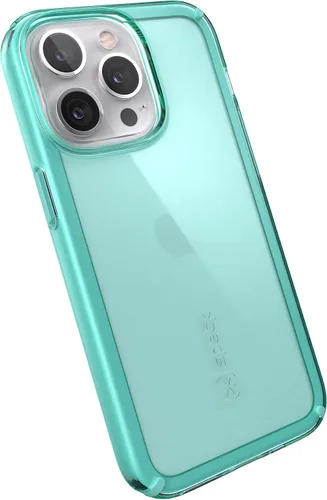 Vista 11 de Speck Funda MagSafe para iPhone 13 Pro, protección contra caídas y cámara, funda transparente para teléfono, compatible con carga inalámbrica