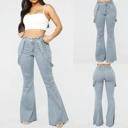 Vista 2 de Black Waist Shirt Korean Men's Jeans Vintage Summer Tops Pants Cotton Men Jeans Clothing Slim Pencil Pants