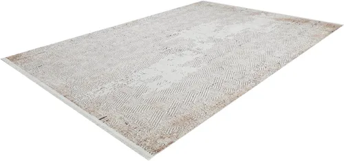 Vista 4 de Wazirabad - Alfombra moderna de algodón lavable a máquina, antideslizante, para sala de estar, dormitorio, cuarto de bebé, pasillo, 2 pies 7