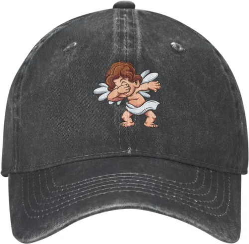 Vista 2 de MULIHU Tap Angel Baseball Cap for Men Women Hats Cotton Trucker Caps Adjustable Dad Hat