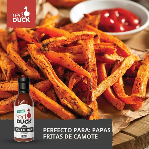 Vista 5 de Red Duck Original - Ketchup orgánico, sin gluten y totalmente natural, 14