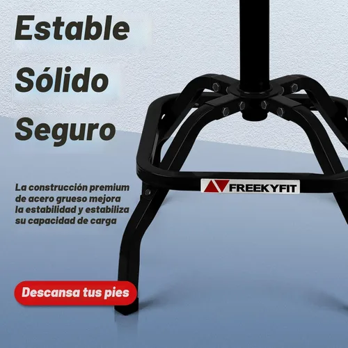 Vista 8 de Taburete de tienda con respaldo, taburete de garaje mecánico para taller, taburetes de tienda ajustables, taburetes acolchados para banco de trabajo