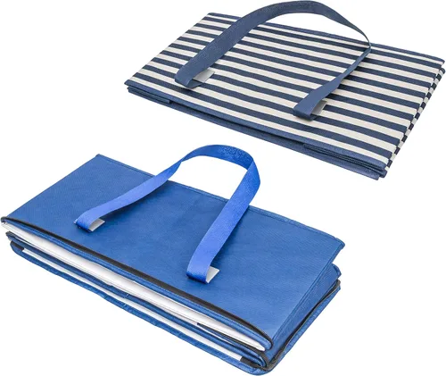 Vista 3 de Pack de 3 bolsas de la compra Planet E, para comestibles, reutilizables, grandes, plegables, con bases reforzadas, hechas de plástico reciclado