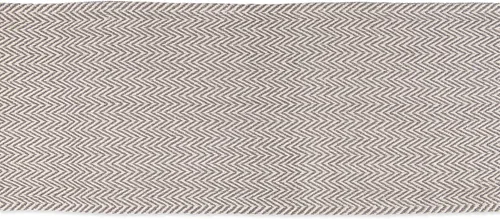 Vista 3 de DII Woven Basic - Camino de mesa Chevron de la colección de mesa, 15 x 72 pulgadas, gris
