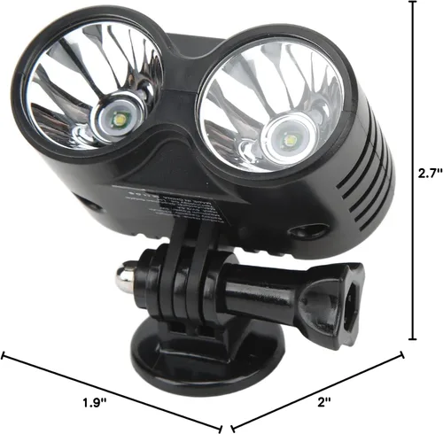 Vista 10 de Proyector de búho para drones, luz nocturna de 4 modos para DJI FPV, para AIR 2S, para Mavic AIR 2, para Mavic 2, reflector de luz LED para pesca