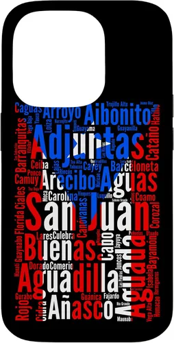 Vista 17 de Funda para iPhone 17, diseño de ciudades puertorriqueñas, bandera de Puerto Rico, Boricua