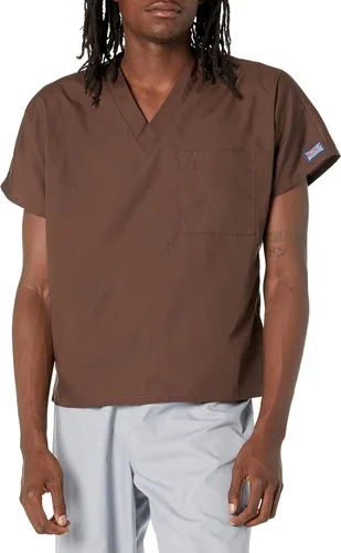 Vista 4 de Cherokee Men's Originals Unisex V-Neck Scrubs Shirt