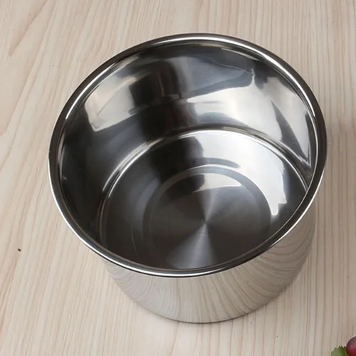 Vista 5 de Olla de acero inoxidable, olla multifuncional con tapa para hervir, olla para sopa y pasta, para el hogar, cocina, restaurante, lavavajillas (4.7 in)