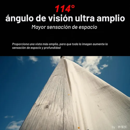 Vista 4 de 7artisans Lente Cine T2.9 de 0.551 in para montura Sigma/Leica/Panasonic L, lente de cámara sin espejo Prime de marco completo, gran angular