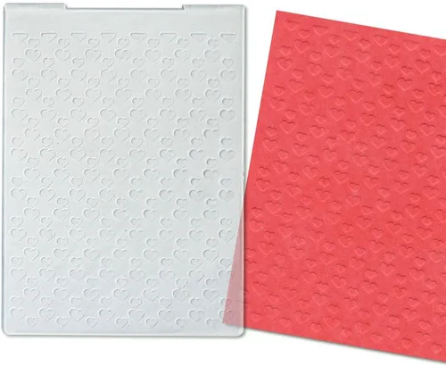 Vista 6 de Estivaux Carpetas de estampado de olas marinas para hacer tarjetas, carpetas de plástico de cirros de 5.7 x 4.2 pulgadas, plantilla de verano