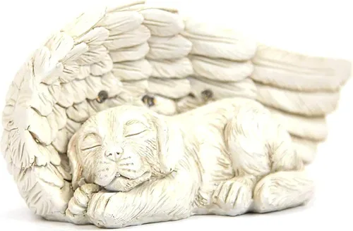 Vista 7 de iHeartDogs Regalos conmemorativos para perros, luz solar para jardín Forever My Guardian Angel - Piedra conmemorativa para mascotas