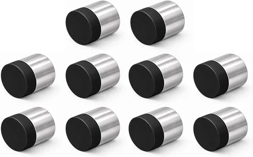 Vista 7 de INOX DSIX08-32 Soporte de pared Tope para puerta, DSIX08-32 Acero inoxidable pulido