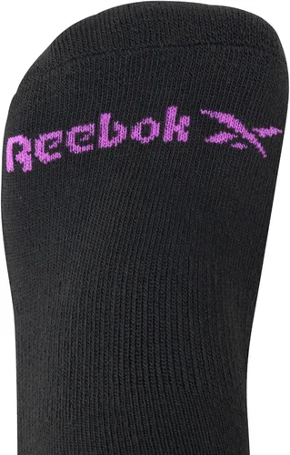 Vista 5 de Reebok Calcetines acolchados de corte bajo transpirables para mujer (12 unidades)