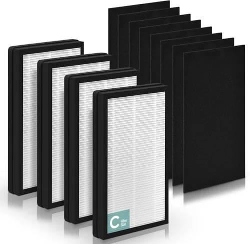 Vista 12 de Idylis - Filtro de repuesto para purificador de aire Filtrete FAP-C01-A e Idylis AC-2119 IAP-10-100 IAP-10-150 IAPC-40-140 con filtro Idylis
