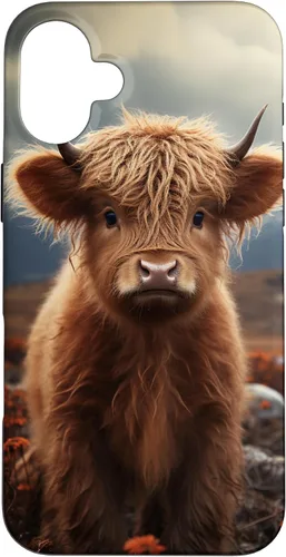 Vista 22 de Funda Highland Cow para iPhone 16