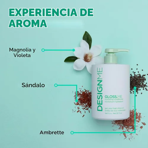 Vista 4 de GLOSS.ME Hydrating Conditioner by DESIGNME