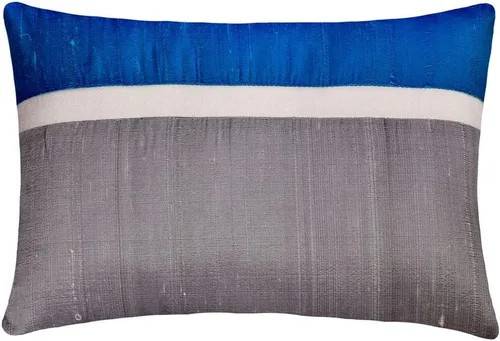 Vista 11 de Fabric Mart Direct Funda de cojín para sofá, fundas de cojín decorativas de color verde y gris, de 12 x 12 pulgadas, almohadas de retazos de bloques