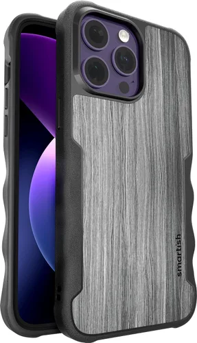 Vista 31 de Smartish Funda para iPhone 12 Pro Max Armor - Gripzilla [resistente + protectora] Funda de agarre delgada y resistente - Black Tie Affair
