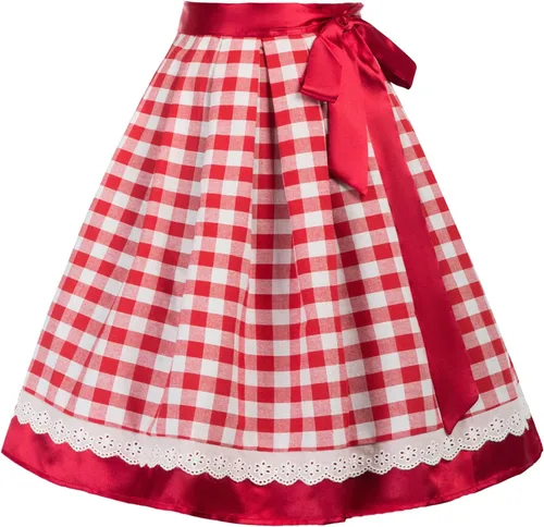 Vista 7 de Scarlet Darkness Oktoberfest Costumes Women 3 PcsSet German Dress Dirndl Dresses