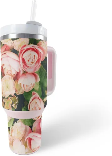 Vista 20 de MightySkins Skin - Vaso de vinilo compatible con Stanley The Quencher H2.0 FlowState de 40 onzas, Crazy Tikis, protectora, duradera y única, fácil