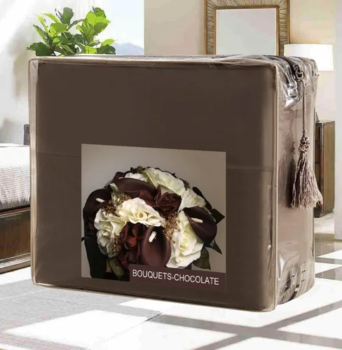 Vista 8 de Juego de ropa de cama Elegant Comfort, de 3 piezas, elegante, no se arruga, 1500 hilos egipcios