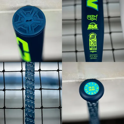 Vista 5 de Miken KP23 PRO Maxload Bate de sóftbol de lanzamiento lento USSSA Barril de 12 pulgadas Carga máxima 1 pieza