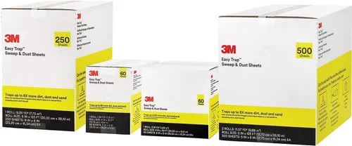 Vista 8 de 3M 59032W Easy Trap Duster, 5 pulgadas x 30 pies, blanco, 60 hojas/caja