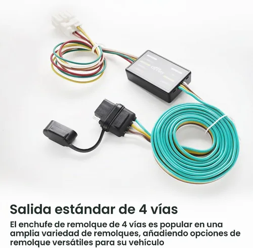 Vista 5 de Oyviny Arnés de cableado de remolque de 4 pines personalizado para Honda CR-V 2007-2011, CRV Arnés de remolque CRV Cable de enganche de remolque