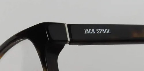 Vista 6 de Jack Spade Larson para hombremujer rectangular de borde completo auténtico coleccionable forma clásica gafas de gafasmarco de gafas marrón