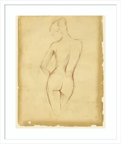 Vista 15 de Amanti Art Lienzo decorativo para pared, 21 x 17 pulgadas, figura antigua personalizada de estudio II por Ethan Harper, arte de pared de gente