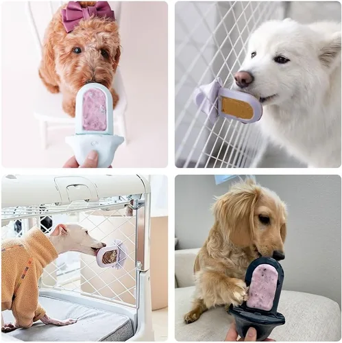 Vista 7 de Diggs Groov - Ayuda de entrenamiento en jaula para cachorros y perros nerviosos – Lámina para lamer calmante para entrenamiento en jaula