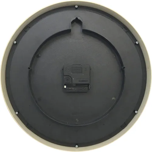 Vista 5 de Westclox 32897BF - Reloj de pared, reloj analógico redondo de 12 pulgadas con números audaces y fáciles de leer, funciona con pilas, movimiento