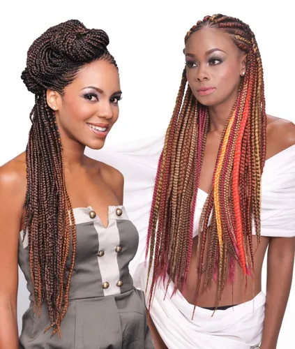 Vista 6 de Realistic Trenza original X-Pression 84 pulgadas 100% Kanekalon (paquete de 3, 1) M-61XPRES84