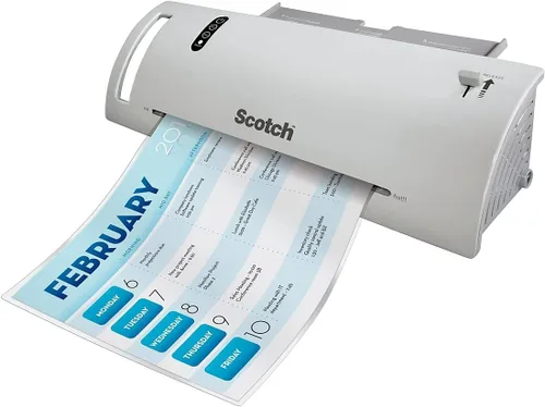 Vista 2 de 3M TP3854-50 Scotch - Bolsa de laminación térmica – Carta – 8.50 pulgadas de ancho x 11 pulgadas de largo 9 pulgadas x 11.5 pulgadas de tamaño total