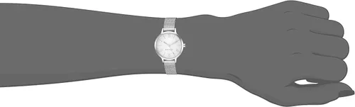 Vista 4 de Nine West Reloj de pulsera de malla para mujer