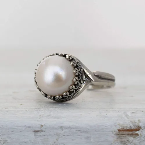 Vista 13 de 925 Sterling Silver Gemstone Rings for Women - Anniversary Rings for Women - Sterling Silver Rings for Women - Dainty Sterling Silver Rings