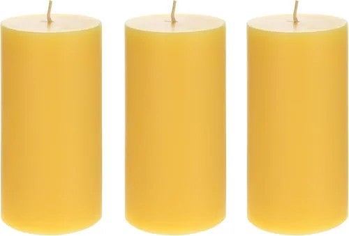 Vista 19 de Mega Candles 1 vela perfumada de citronela sólida, vela de cera vertida a mano de 2 x 3 pulgadas, uso en interiores y exteriores, campamento