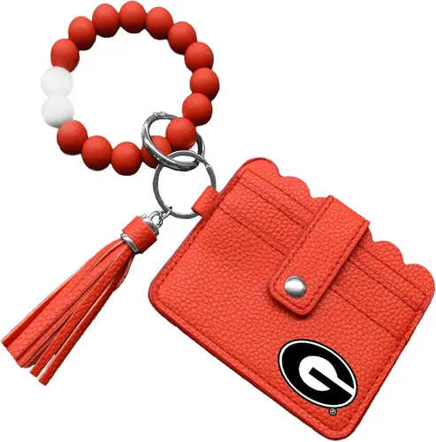 Vista 48 de Littlearth Cartera de pulsera Kansas Jayhawks NCAA, Color del