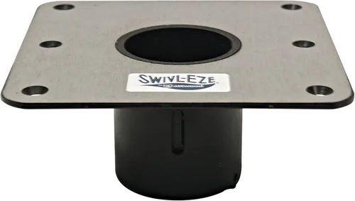 Vista 3 de Attwood 238312-1 Serie 238 Base de Enchufe - Aluminio, 9" Redondo
