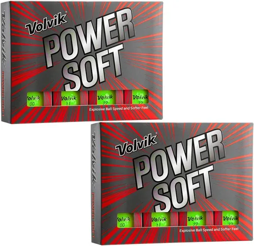Vista 12 de Volvik Power Soft Explosive Ball Speed Golf Balls Set de regalo