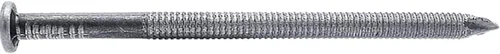 Vista 2 de 1/4" x 5" (40d) Tempered Ring Shank Pole Barn Nails - Use for landscaping timbers, railroad ties, pole barns and load bearing structures. 5 Pound