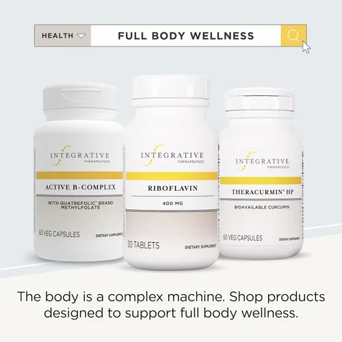 Vista 6 de Integrative Therapeutics Riboflavina - Suplemento de vitamina B2 para apoyo energético celular* - Apoya la vitalidad y la producción de glóbulos