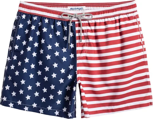 Vista 22 de maamgic Mens Swim Trunks 5" Quick Dry Beach Shorts Bathing Suits with Mesh Lining Pockets