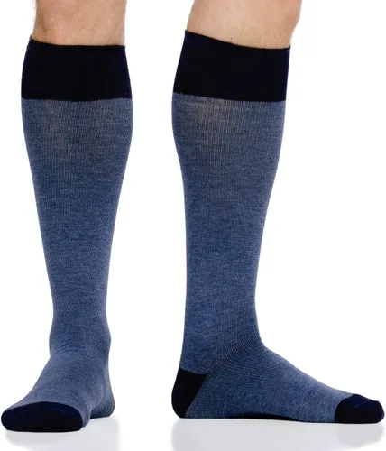 Vista 3 de VIM & VIGR - Calcetines de compresión graduados de algodón de 15-20 mmHg para mujeres y hombres