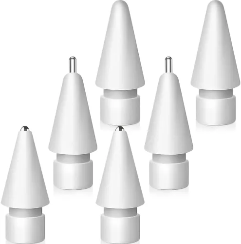 Vista 10 de SIXFU Metal Ballpoint Tips Compatible with Apple Pencil Tip, Durable Tips Compatible with Apple Pencil Pro/USB-C/ 1st/ 2nd Generation, Accessories