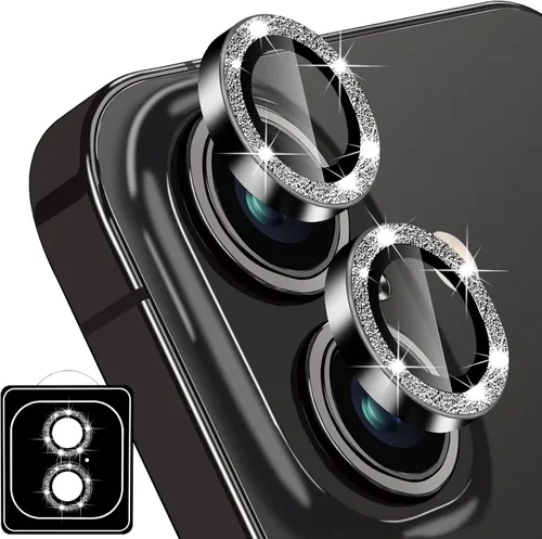 Vista 63 de Compatible con iPhone 13 Pro para iPhone 13 Pro Max, protector de lente de cámara antiarañazos, vidrio templado 9H, protector de cámara de metal a