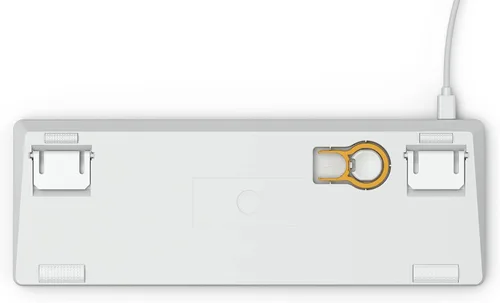 Vista 5 de Glorious Teclado para juegos personalizado, GMMK 60% compacto, teclado mecánico con cable USB C, interruptores y teclas intercambiables en caliente